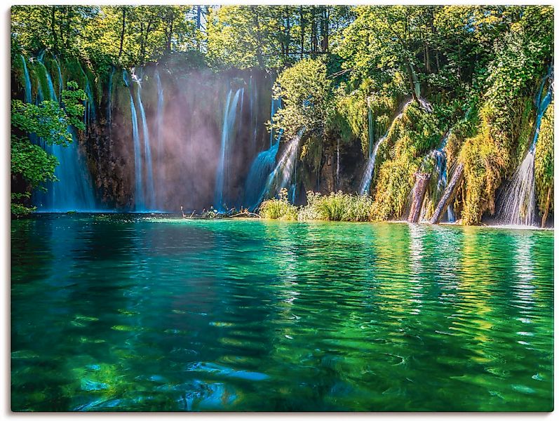 Artland Leinwandbild "Kroatiens Märchenwelt" Gewässer 1 Stk. tlg. als Leinw günstig online kaufen
