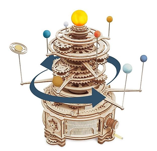 ROKR 3D-Puzzle Solar System - Planetary Orbits / "Mechanical Orrery", 316 P günstig online kaufen