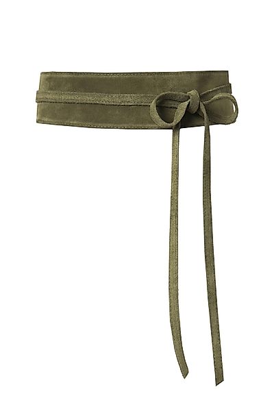 Ulla Popken Hüftgürtel Leder-Bindegürtel Veloursleder Einheitsgröße günstig online kaufen