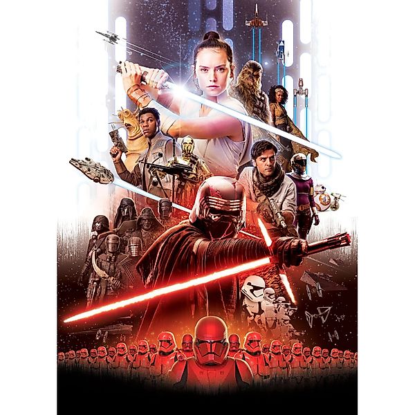 Disney Fototapete Star Wars Ep 9 Multicolor 184 x 254 cm 611074 günstig online kaufen