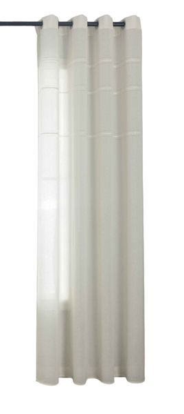 Gardinenbox Gardine (1 St), Ösen, halbtransparent, günstig online kaufen