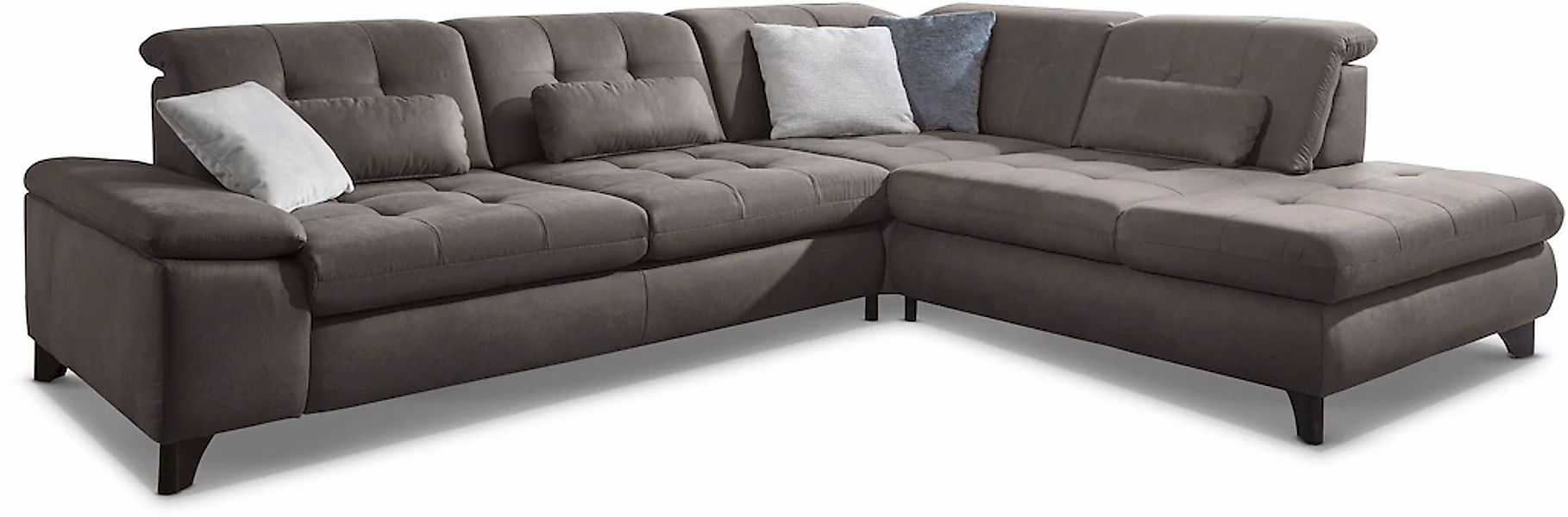 Die PlanBar Ecksofa "MP-IN18012 L-Form mit Federkern-Polsterung", wahlweise günstig online kaufen