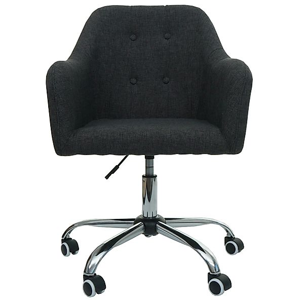 MCW Bürostuhl L92 Stoff/Textil Dunkelgrau günstig online kaufen