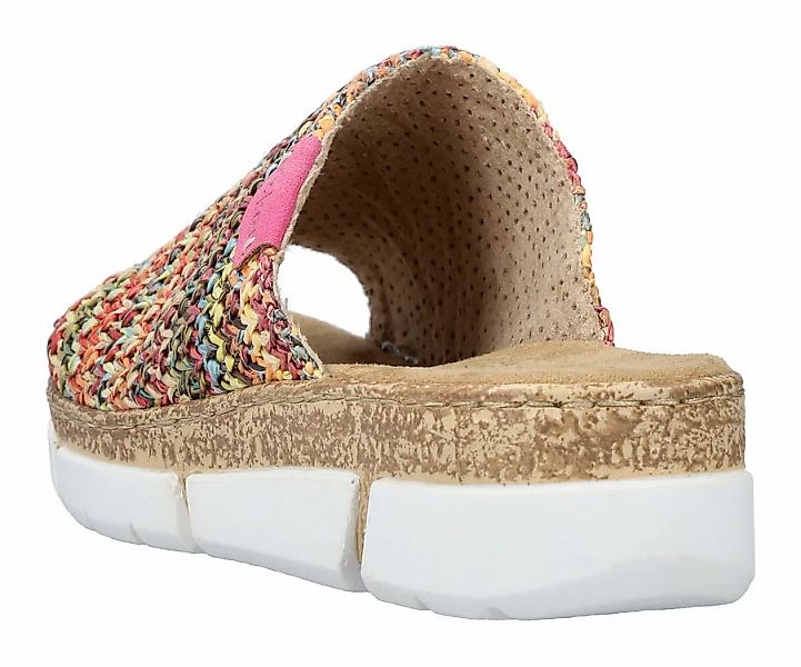 Rieker Pantolette, Keilabsatz, Sommerschuh, Schlappen im günstig online kaufen
