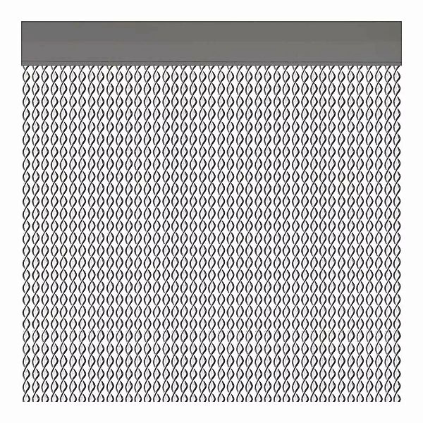 Vorhang Acudam Cadaques Türen Silberfarben Außenbereich (90 X 210 Cm) günstig online kaufen