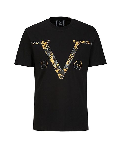 19V69 ITALIA T-Shirt Rafael Logo Carrier 2 - Herren T-Shirt - Rundhals Kurz günstig online kaufen