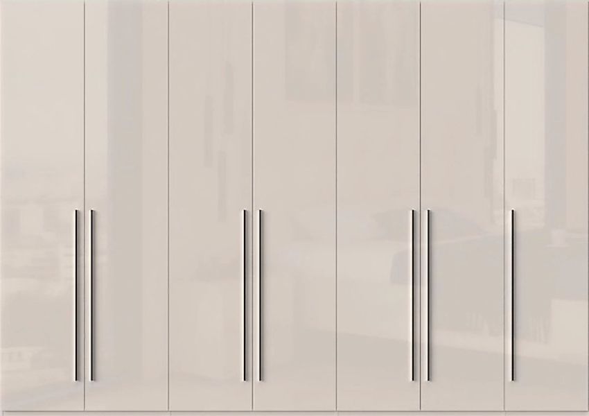 Places of Style Kleiderschrank »Piano, UV lackiert, hochglänzend in beige o günstig online kaufen