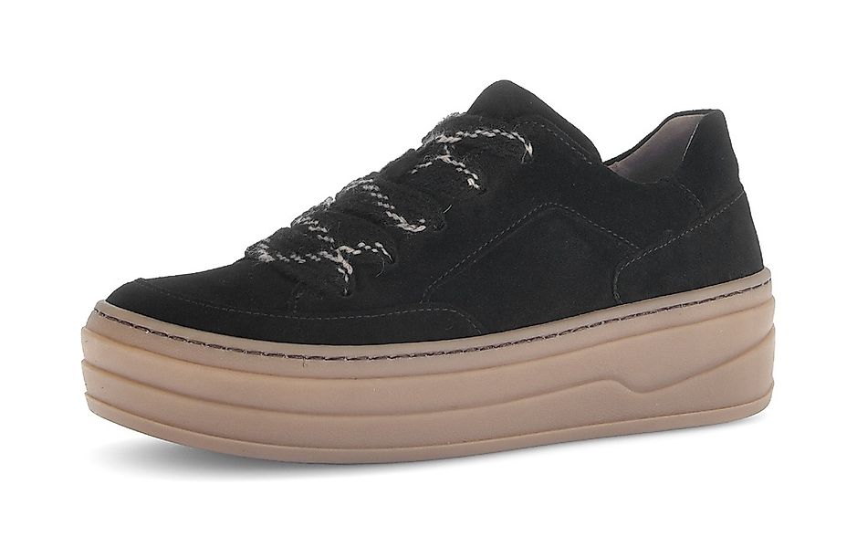 Gabor Plateausneaker, Schnürschuh, Halbschuh, Freizeitschuh mit günstig online kaufen