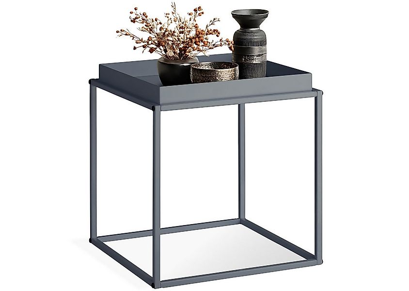 tectake Beistelltisch Cambridge (1-St., 1 tlg), Stapelbarer Beistelltisch i günstig online kaufen