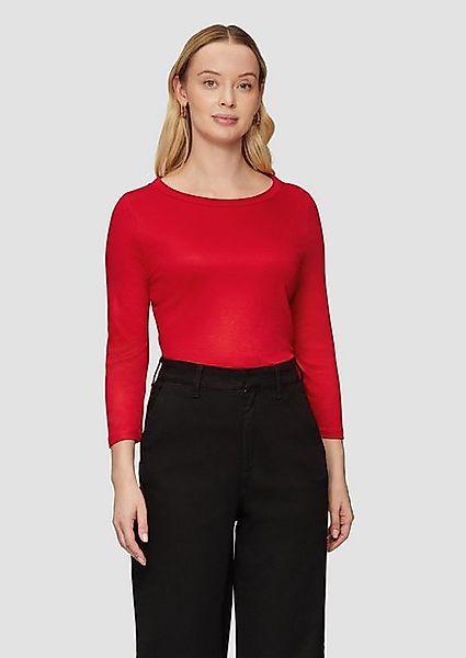 s.Oliver BLACK LABEL 3/4-Arm-Shirt Jersey-Shirt mit günstig online kaufen
