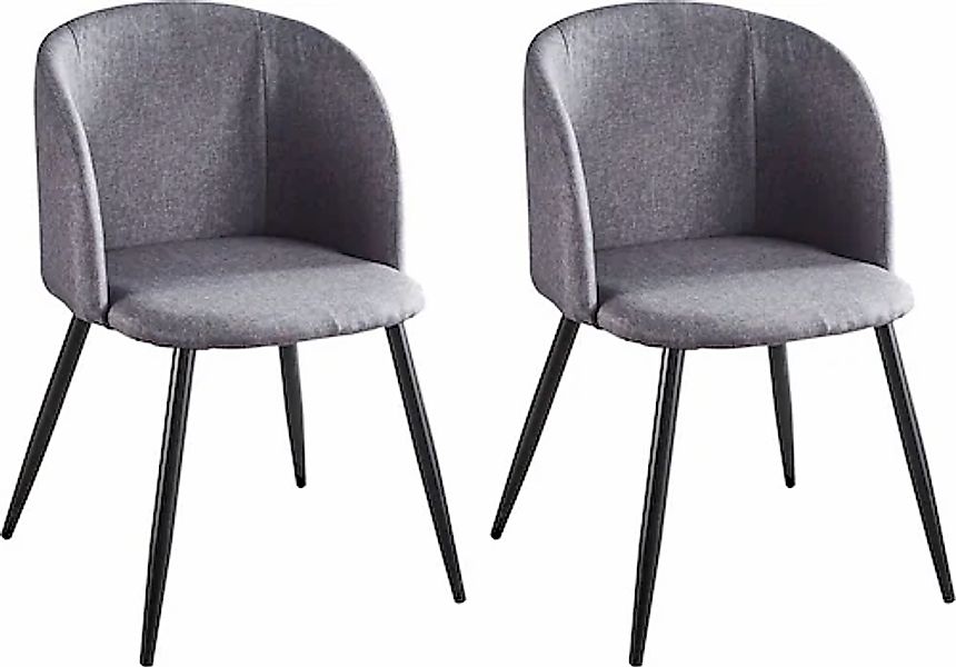 INOSIGN Polsterstuhl »Marla«, (Set), 2 St., Stoff günstig online kaufen