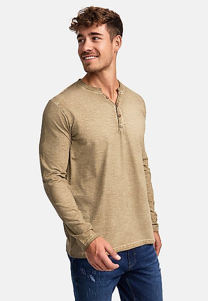 Indicode Langarmshirt Herren INKilsone Shirt Langarm Herrenshirt lässiges L günstig online kaufen