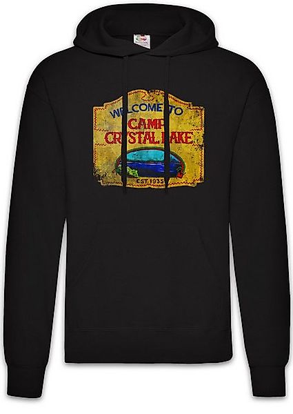 Urban Backwoods Hoodie Camp Crystal Lake Vintage Sign Herren Hoodie Freitag günstig online kaufen