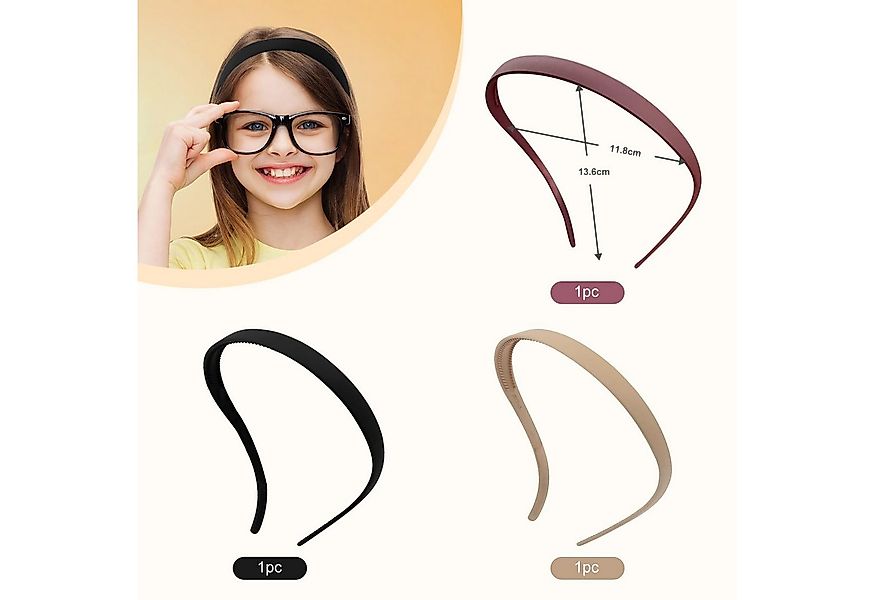 Coonoor Haarband Flex-Haarreifen ohne Druck,Haarband,Dünne Haarreifen, 3-tl günstig online kaufen