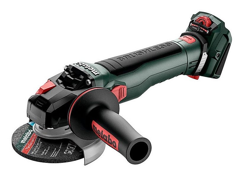 metabo Akku-Winkelschleifer WVB 18 LT BL 11-125 Quick, max. 7600 U/min, Ino günstig online kaufen