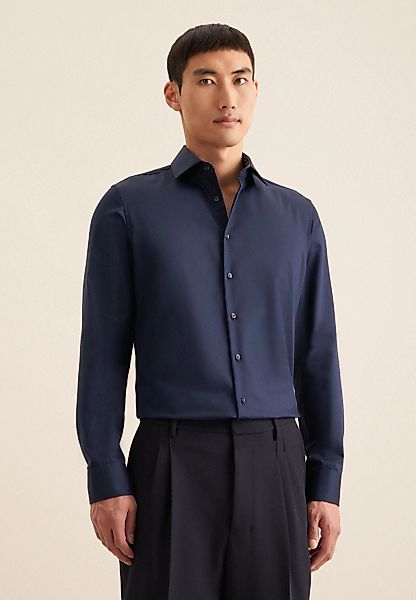 seidensticker Businesshemd "Slim" Slim 1/1 Kentkragen Uni günstig online kaufen
