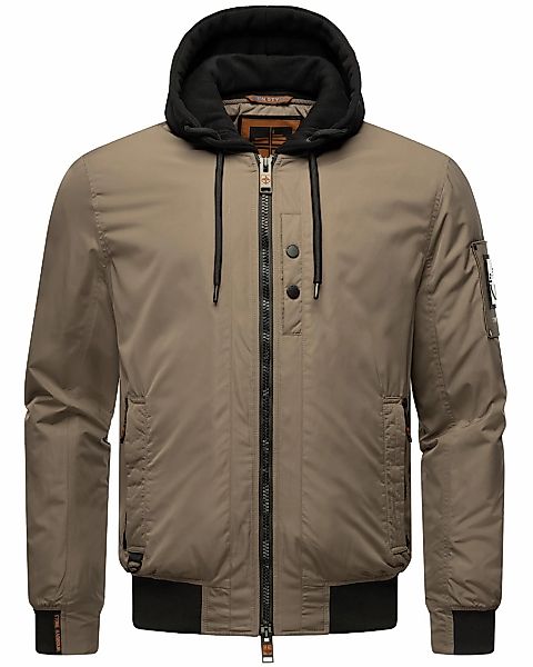 Stone Harbour Bomberjacke "Hoobo" mit Kapuze Stylische Herren Fliegerjacke günstig online kaufen