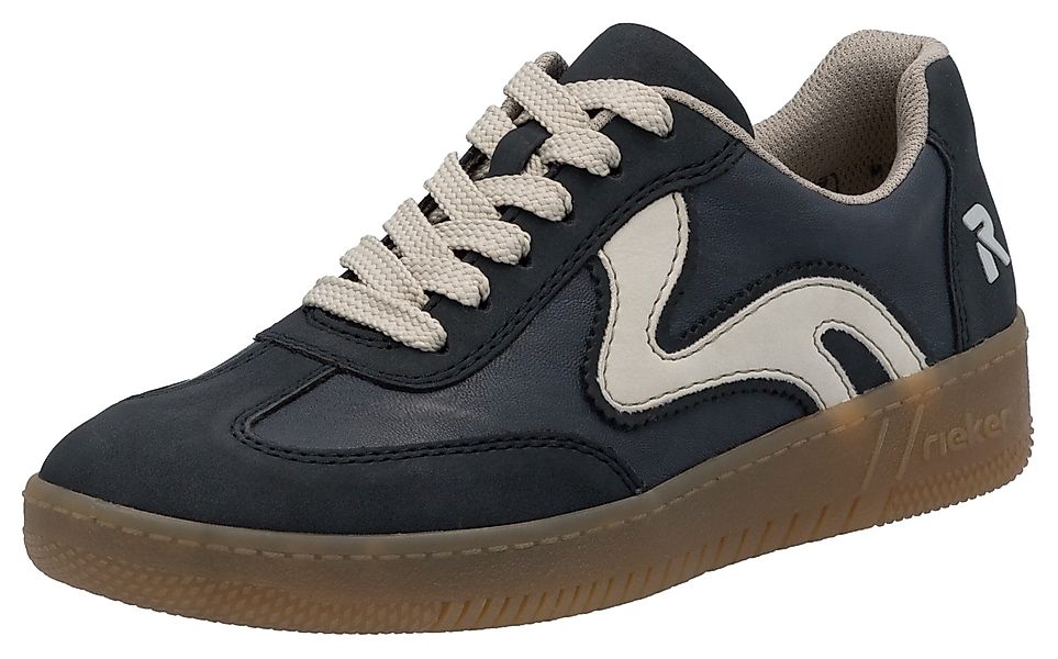 RIEKER Sport Plateausneaker, Freizeitschuh, Halbschuh, Schnürschuh günstig online kaufen