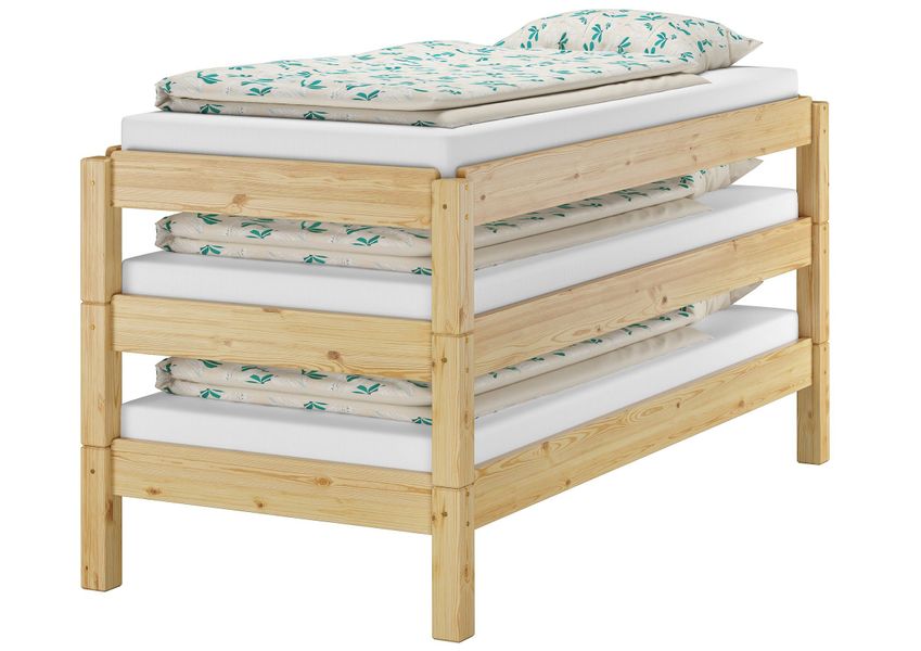 ERST-HOLZ Stapelbett Einzelbett 80 x 190 günstig online kaufen