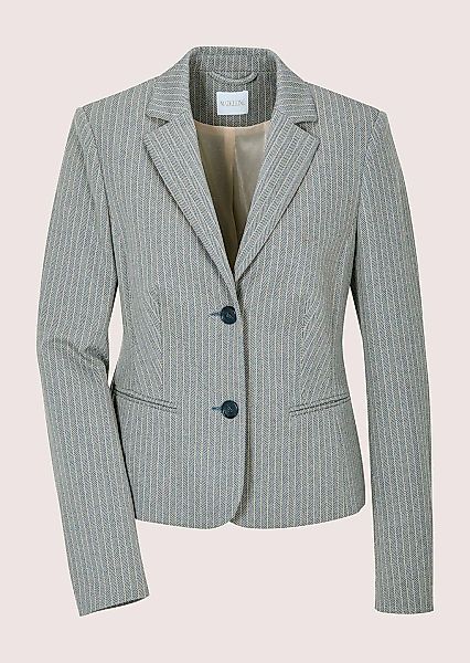 MADELEINE Jackenblazer "Blazer Kurzblazer mit Nadelstreifen" günstig online kaufen
