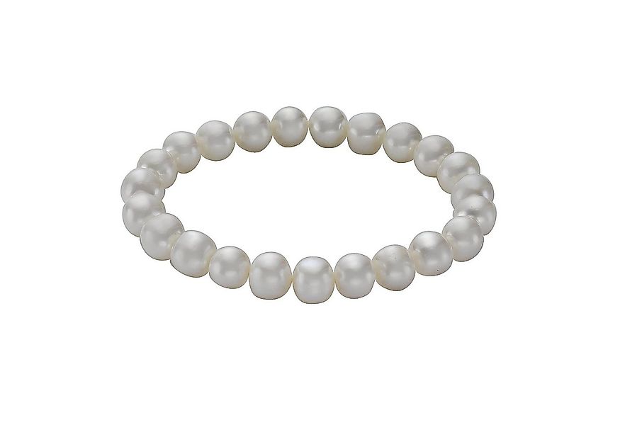 Zeeme Armband Süßwasserzuchtperlen weiß 8-8,5mm günstig online kaufen