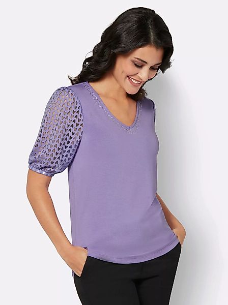 creation L Kurzarmshirt "Shirt", (1 tlg.) günstig online kaufen