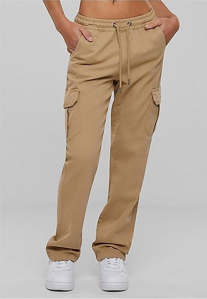 URBAN CLASSICS Cargohose Ladies High Waist Twill Cargo Pants günstig online kaufen