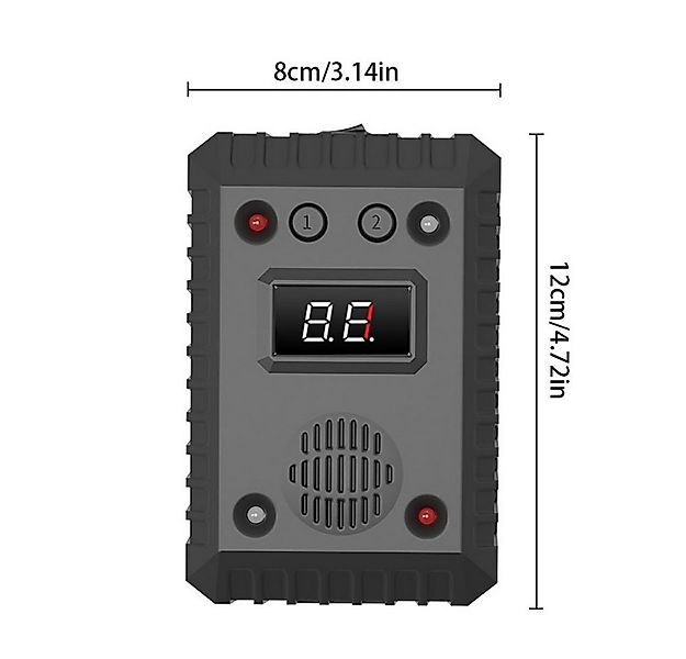 VIVIHEYDAY Ultraschall-Tierabwehr Marderschreck Auto mit Blitzlicht - Flexi günstig online kaufen