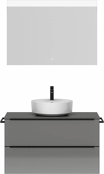 nobilia Badmöbel-Set "Alvene" vormontiert, mit Soft-Close, 2 Stk. tlg. günstig online kaufen