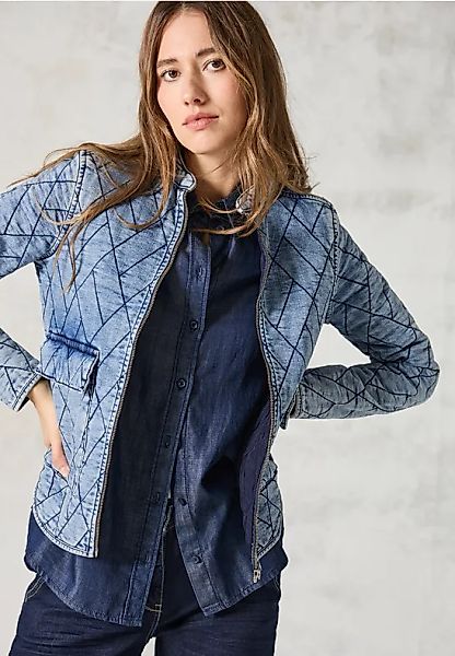 Gesteppte Jeansjacke günstig online kaufen