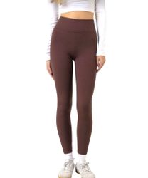 fashionshowcase Leggings Leggings Damen Gerippte Leggings günstig online kaufen