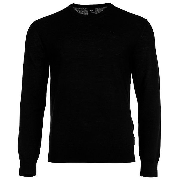 ARMANI EXCHANGE Sweatshirt Herren Strickpullover - Schurwolle, Rundhals günstig online kaufen