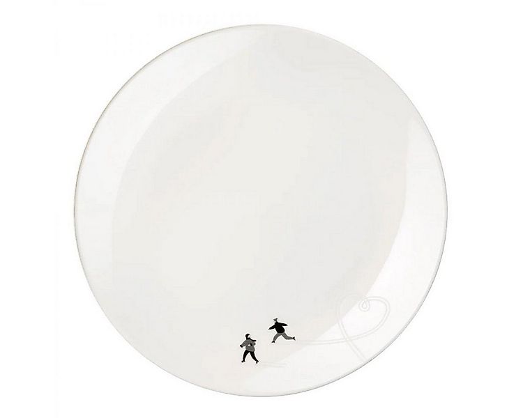 ASA SELECTION Geschirr Asa Dessertteller Joy Schneespuren Eislaufen (20,5cm günstig online kaufen