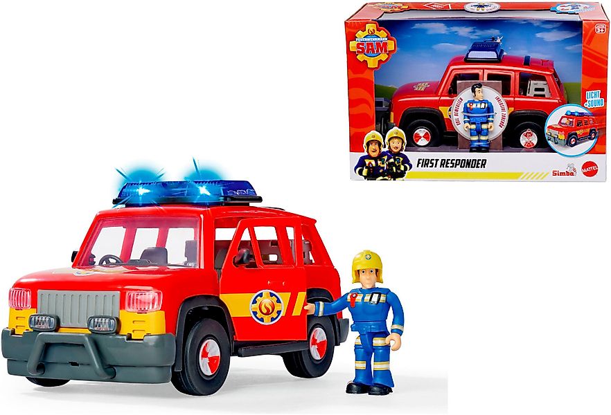 SIMBA Spielzeug-Feuerwehr Sam First Responder Fahrzeug, günstig online kaufen