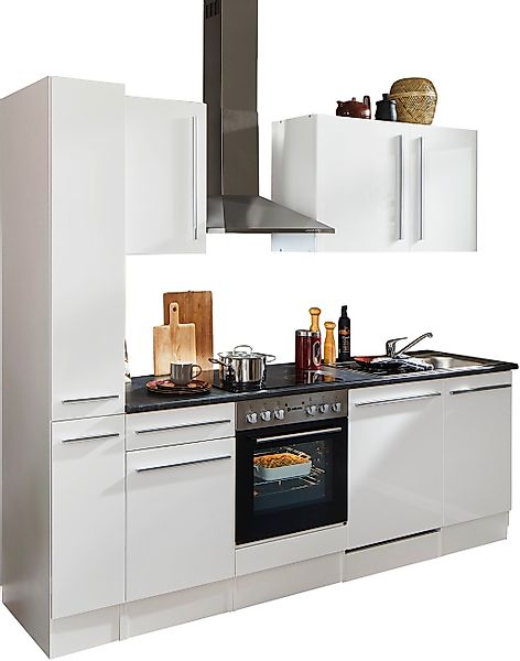 BASIC by Balculina Küchenzeile "Jazz" Breite 250 cm, wahlweise mit E-Geräte günstig online kaufen