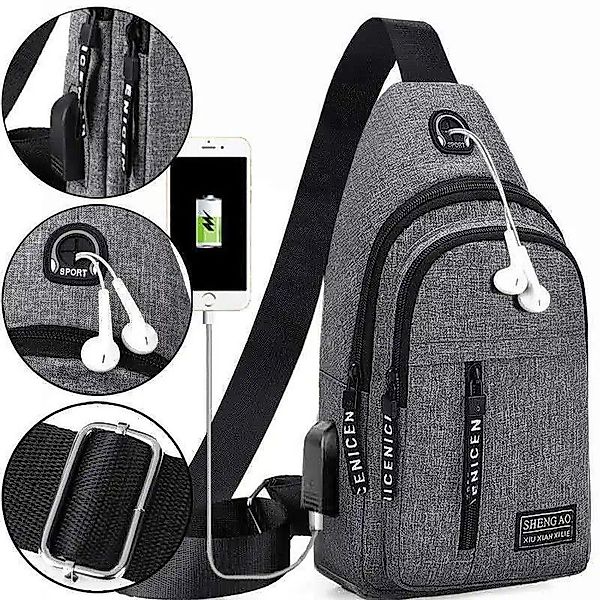 ZEUOPQ Umhängetasche Herren Brusttasche Zum Umhängen günstig online kaufen