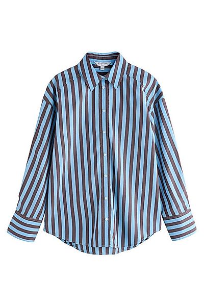 Next Langarmhemd Oversized Fit Boyfriend-Hemd mit langen Ärmeln (1-tlg) günstig online kaufen