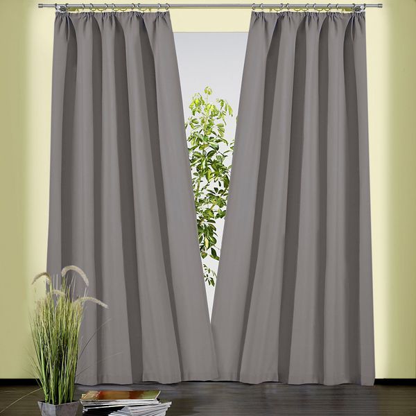 Weckbrodt Vorhang "Sento" Schlaufen 1 Stk. tlg. Baumwolle, blickdicht, matt günstig online kaufen