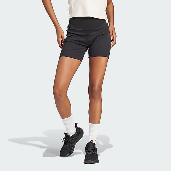 adidas Sportswear Shorts LOUNGE RIBBED HIGH-WAIST KURZE LEGGINGS günstig online kaufen