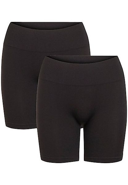 Vila Leggings Kurze Leggings Radlerhose 2-er Set VISEAM (2-tlg) VISEAM MINI günstig online kaufen