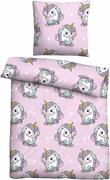 Castell - Markenbettwäsche Jugendbettwäsche "0330245" 2 Stk. tlg. Polar-Fle günstig online kaufen