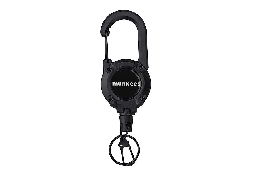 Munkees Schlüsselanhänger Ausziehbarer Karabiner 64cm mit Stahlseil, Auswei günstig online kaufen