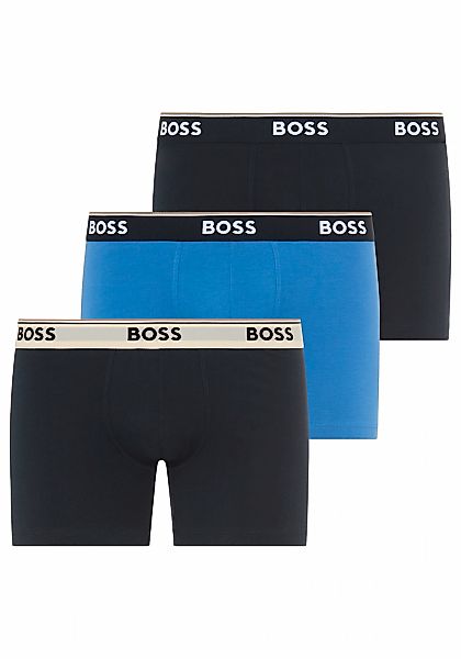 BOSS Boxershorts Packung, 3 Stk. aus bequemer Stretch-Baumwolle, körpernah, günstig online kaufen