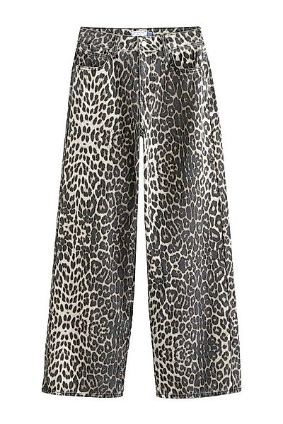 Next Weite Jeans Hourglass Jeans mit weitem Bein aus Baumwolle (1-tlg) günstig online kaufen