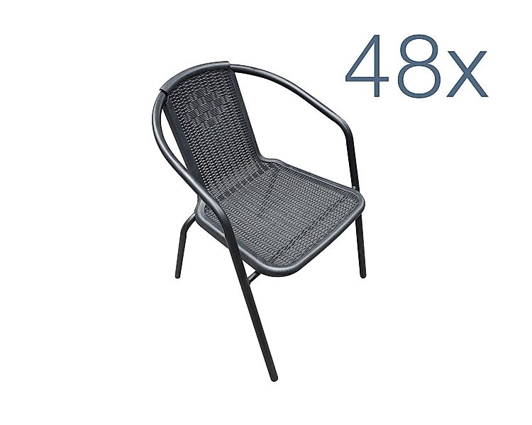 LC Garden Stapelstuhl Garvista Stapelstuhl 54x52x72cm günstig online kaufen