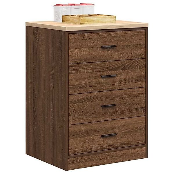 vidaXL Aktenschrank Garagen-Aufbewahrungsschrank 60x51x85 cm Massivholz Kie günstig online kaufen