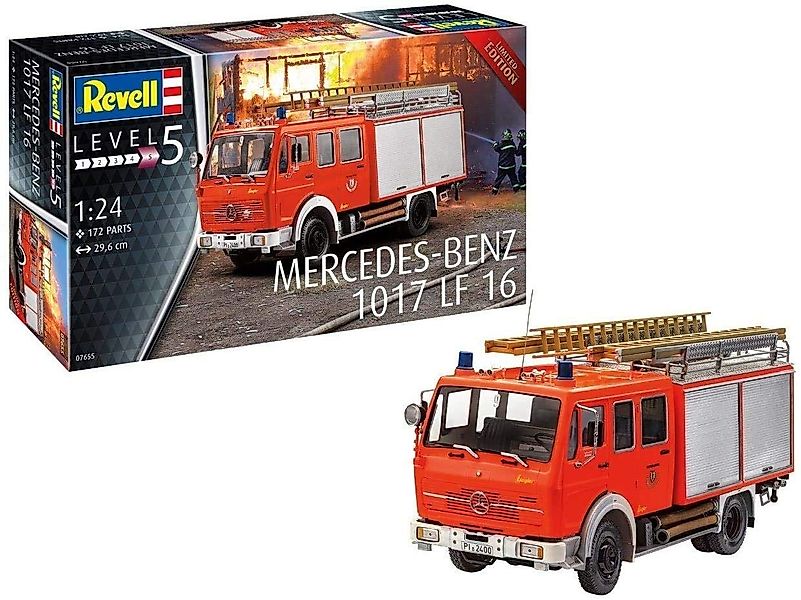 Revell® Spielzeug-Auto Revell 07655 - Feuerwehr - Modellbausatz Limited Edi günstig online kaufen