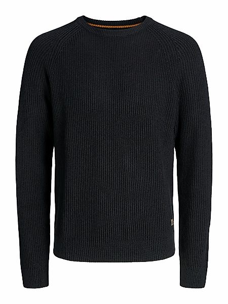 Jack & Jones PlusSize Strickpullover "JJPANNEL KNIT CREW NECK AW25 PLS" günstig online kaufen
