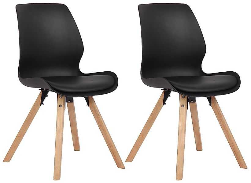 CLP Esszimmerstuhl Luna (2er Set), Kunststoff/ günstig online kaufen