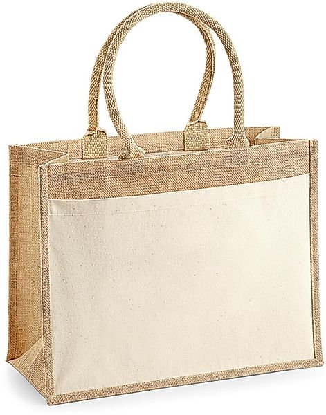 Westford Mill Umhängetasche Cotton Pocket Jute günstig online kaufen
